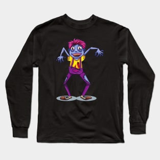 Zombie Smile Long Sleeve T-Shirt